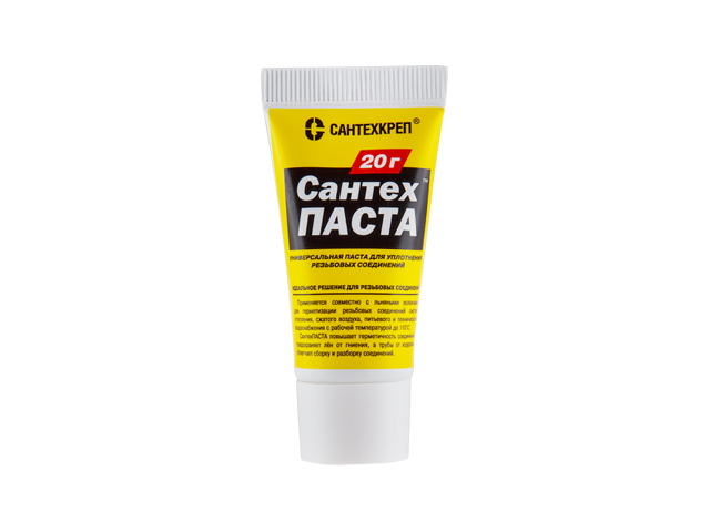 Паста уплотнительная "Сантехпаста" 20 гр. (вода, пар)