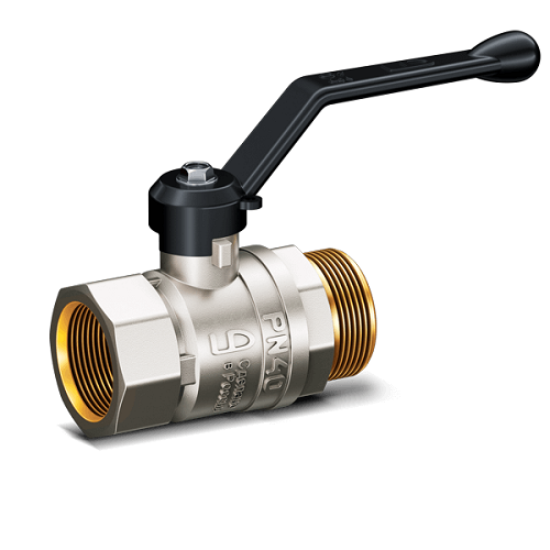 Кран шаровый ВН 1/2" LD Россия (рычаг)