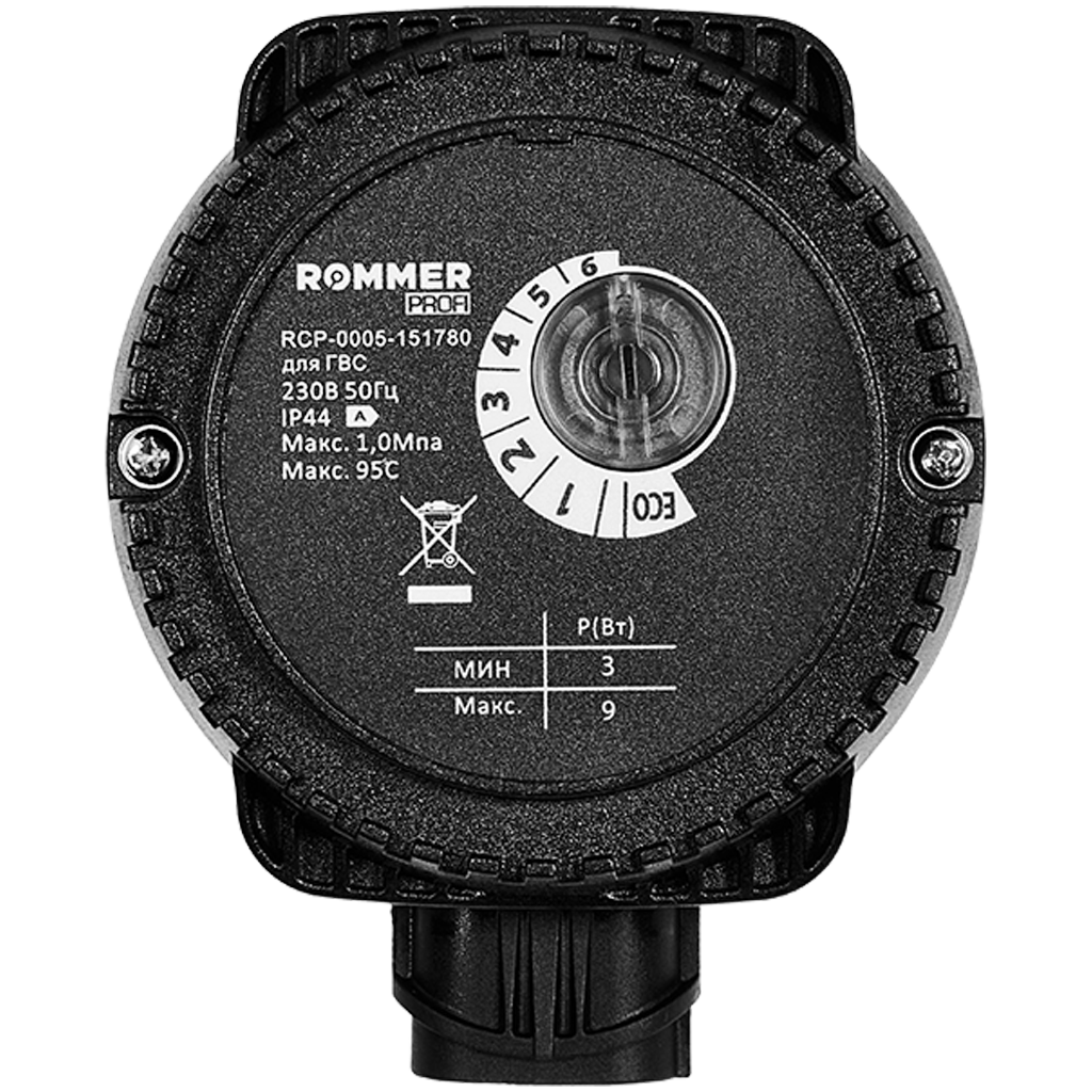 Насос циркул ГВС COMFORT ROMMER PROFI