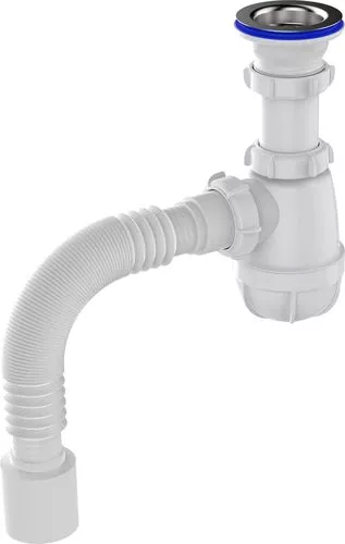 Сифон 1 1/2"х40 с гибкой трубой 40/50 (B0110)