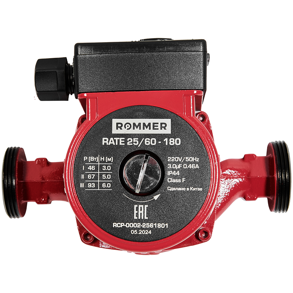 Насос циркул 25/60 - 180 ROMMER RATE